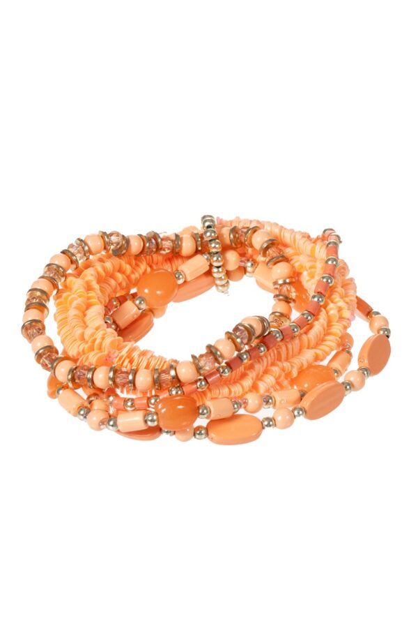Rannekorusetti oranssi PEARL GLOW - Kuva 2