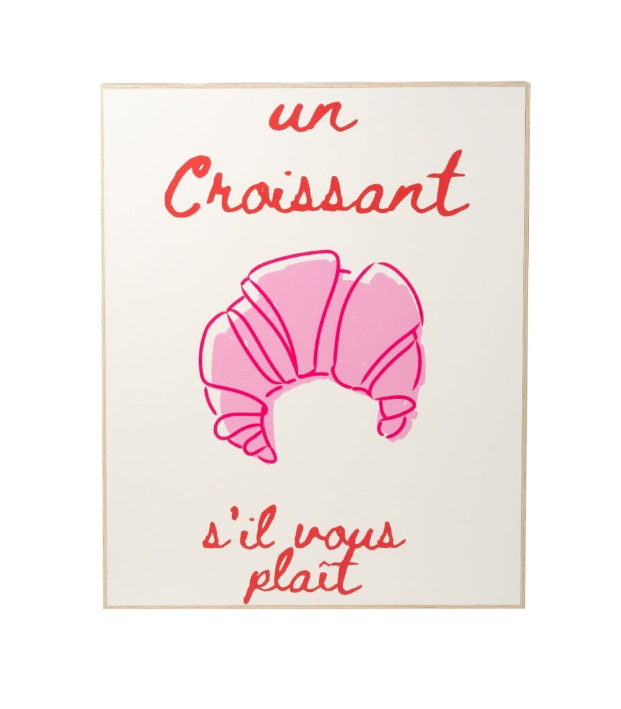 Taulu croissant 40x50cm