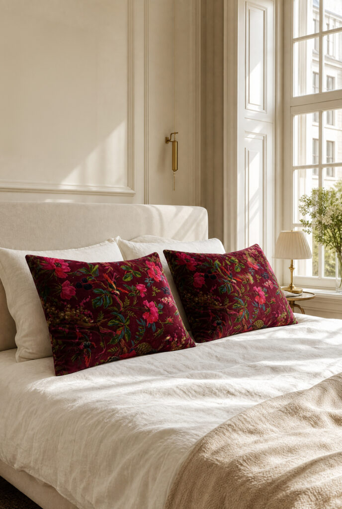 Samettityyny 50x70cm VELVET PLUM