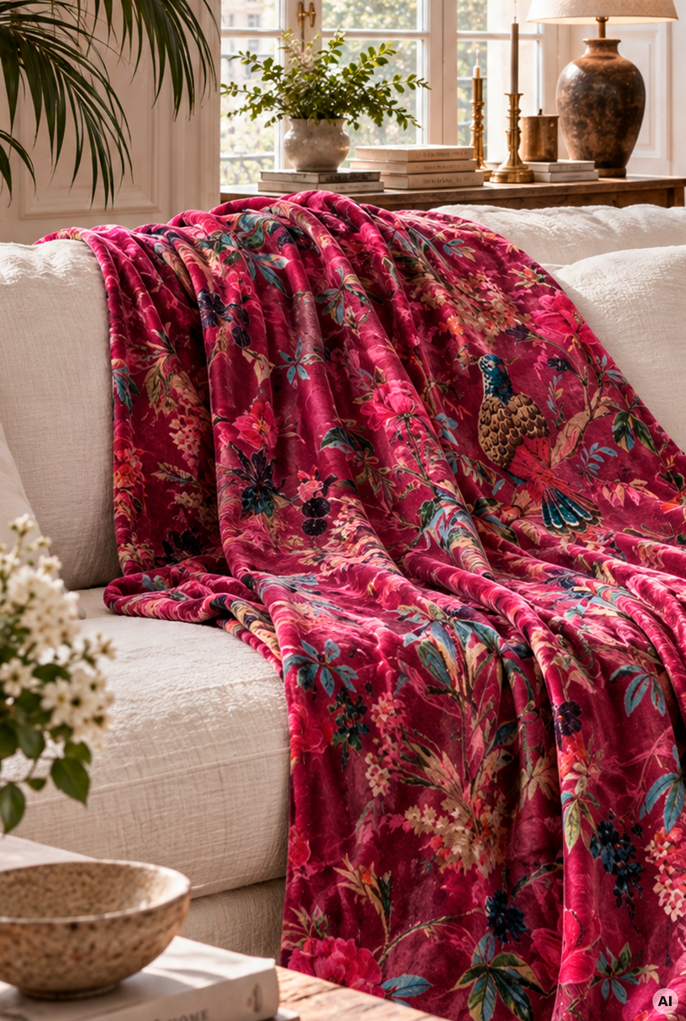 Torkkupeite VELVET PLUM - Kuva 1