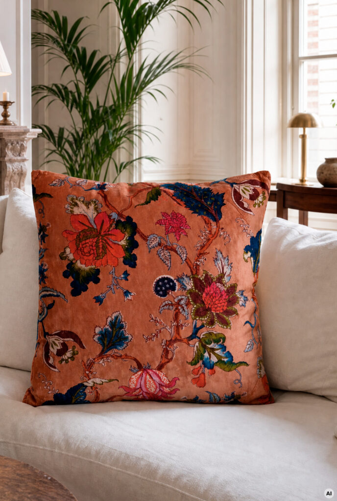 Samettityyny 50x50cm VELVET CINNAMON