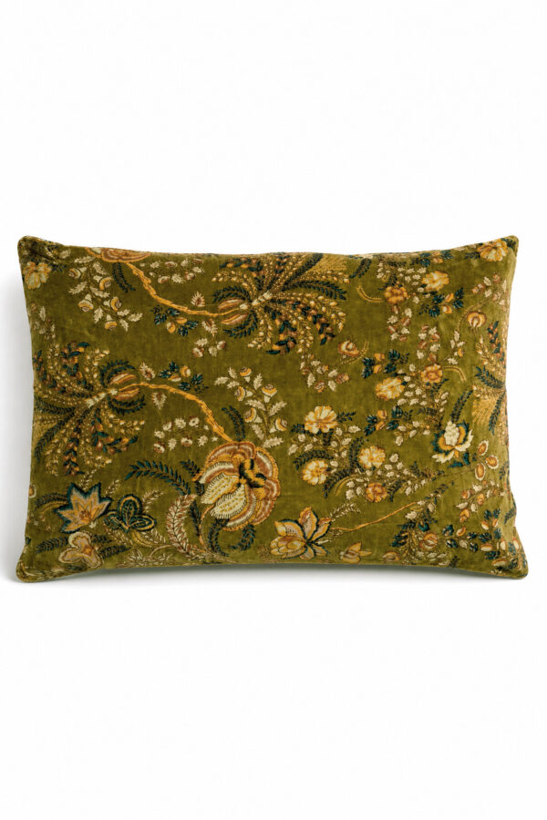 Samettityyny 50x70cm VELVET OLIVE
