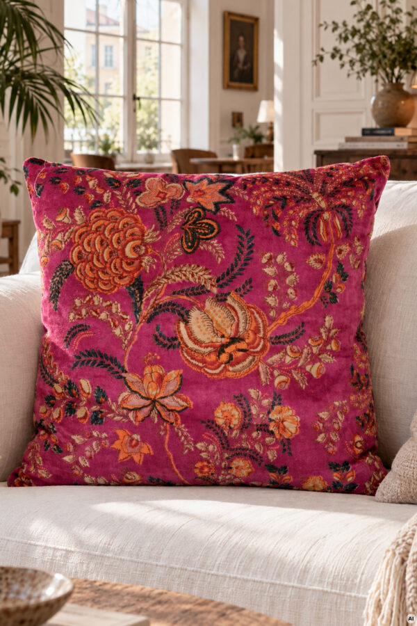 Samettityyny 50x50cm VELVET VIOLET - Kuva 3