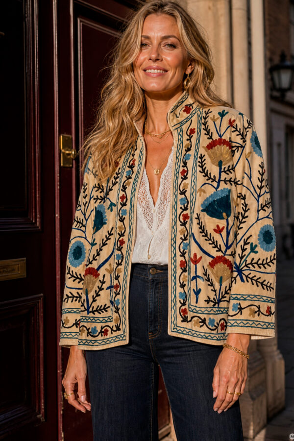Samettitakki VELVET CREAM