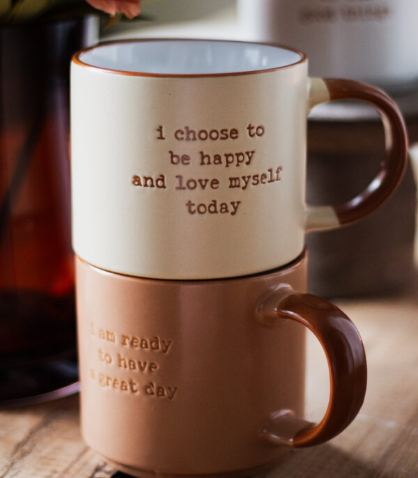 Muki I choose to be happy and love - Kuva 3