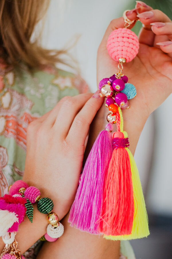 Laukkukoru tassel moniväri - Kuva 2