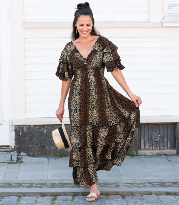 Mekko leopardi pitkä SABELLA - Kuva 2