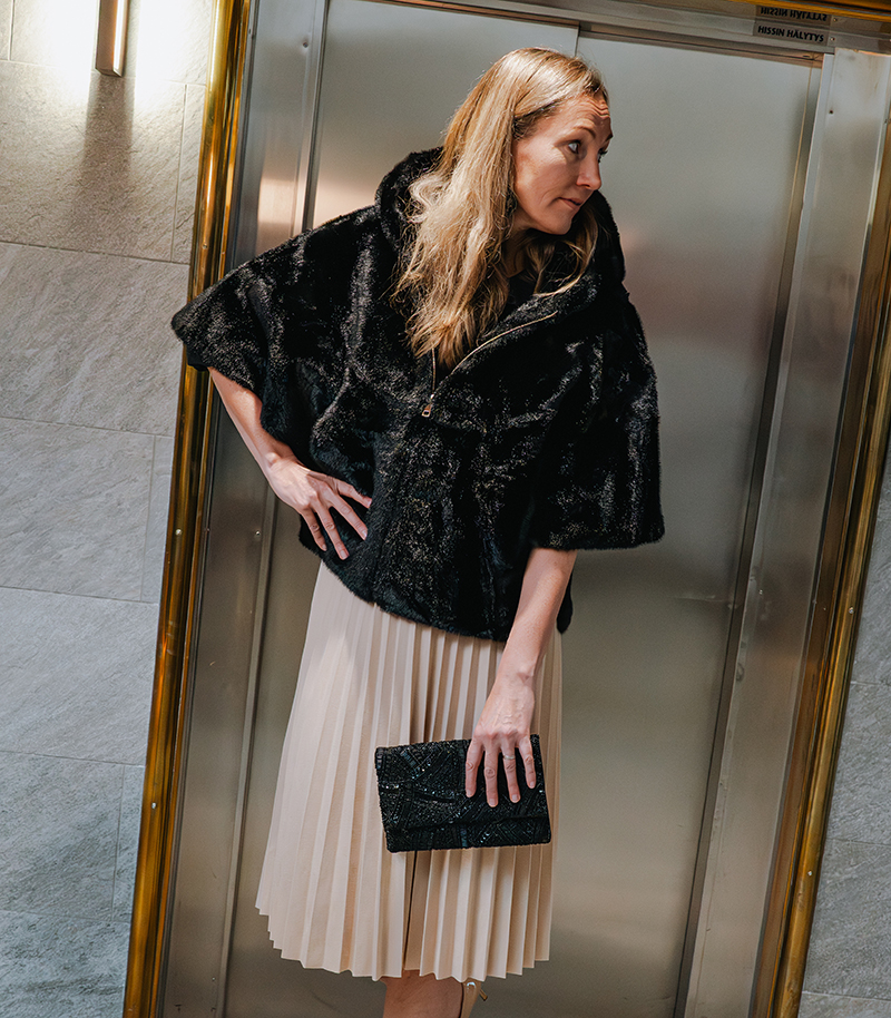 Vekkihame beige LISSIE