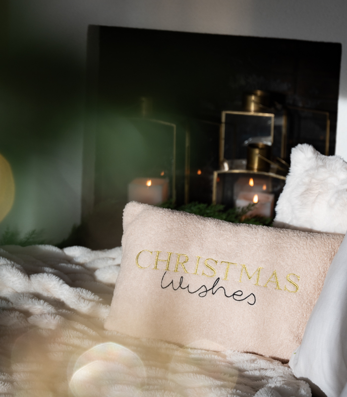 Tyyny Christmas wishes 50x30cm