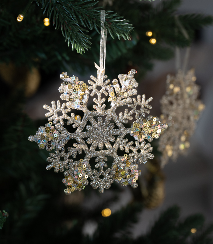 Lumihiutalekoriste MERRY