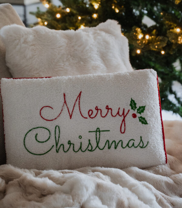 Tyyny Merry Christmas 50x30cm - Kuva 3