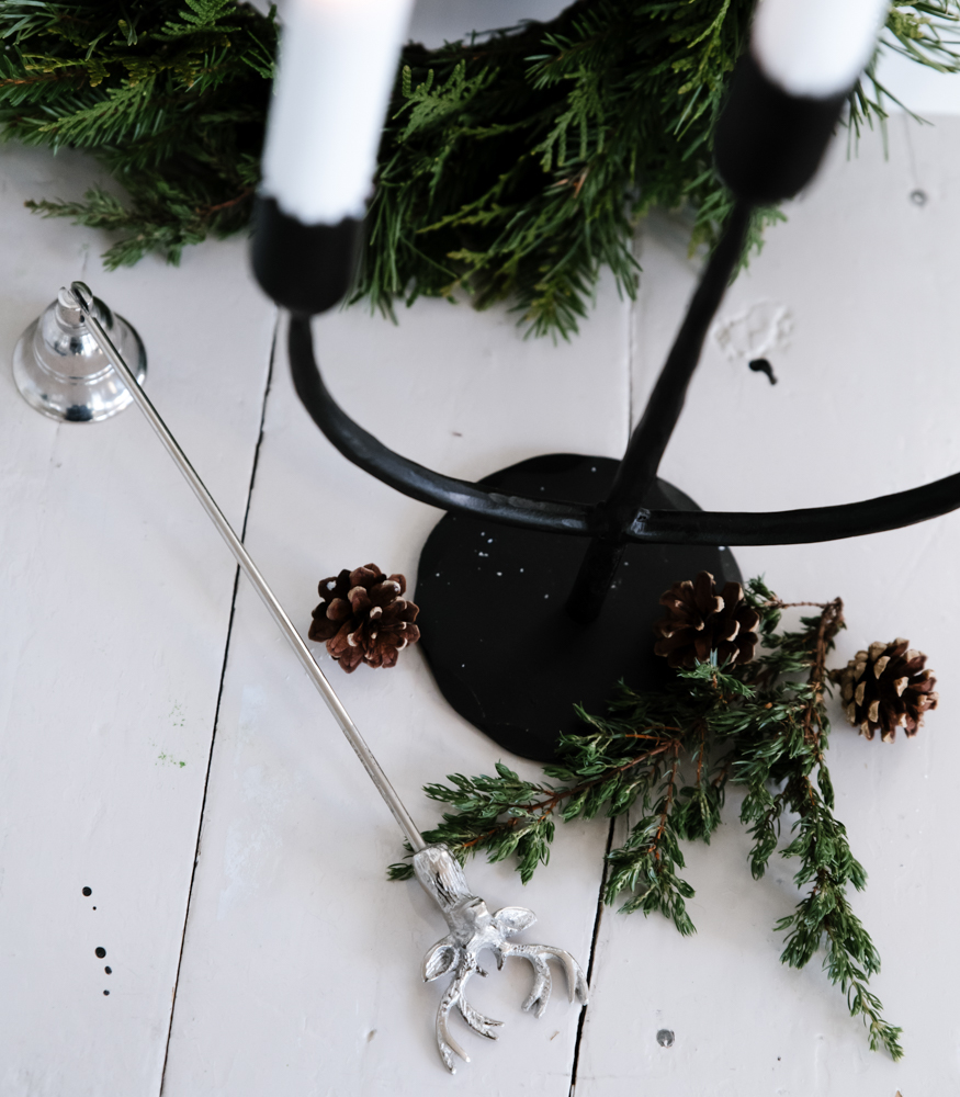 Kynttilänsammutin kauris SILVER