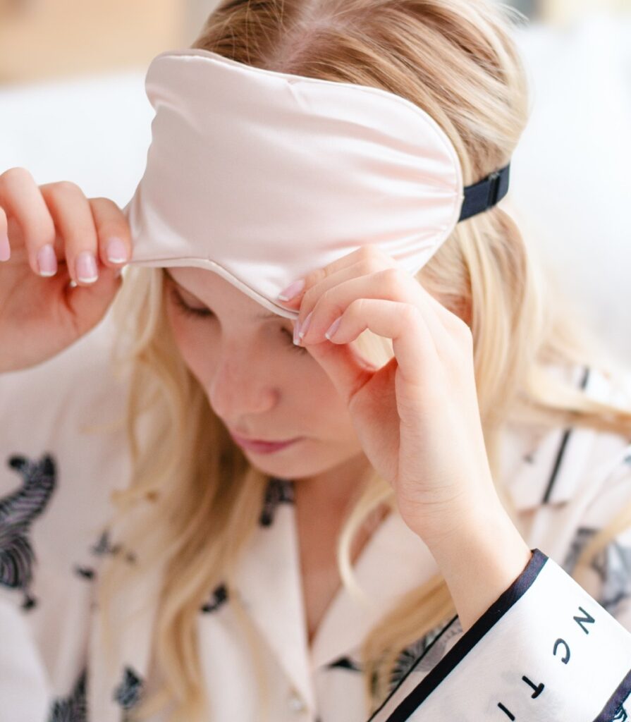 Silmälaput beige LUXE