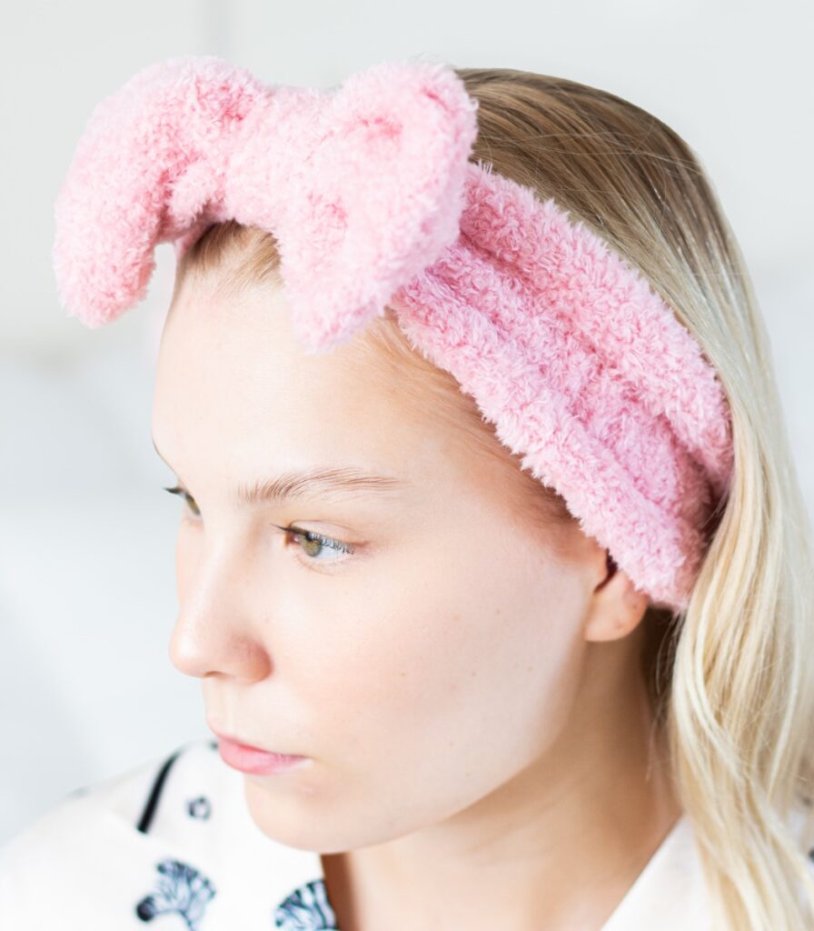 Hiuspanta vaaleanpunainen SPA