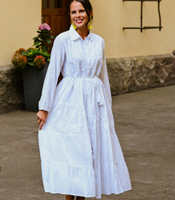 Mekko valkoinen LILIAN - Kuva 2