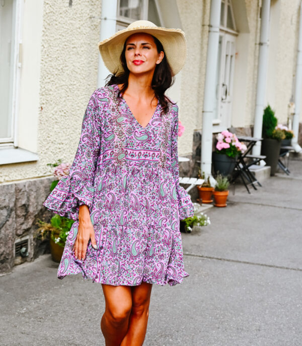 Mekko pinkki lyhyt ESMERALDA - Kuva 4