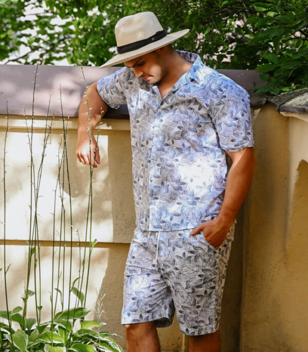 Miesten kuviolliset shortsit AXEL - Kuva 7