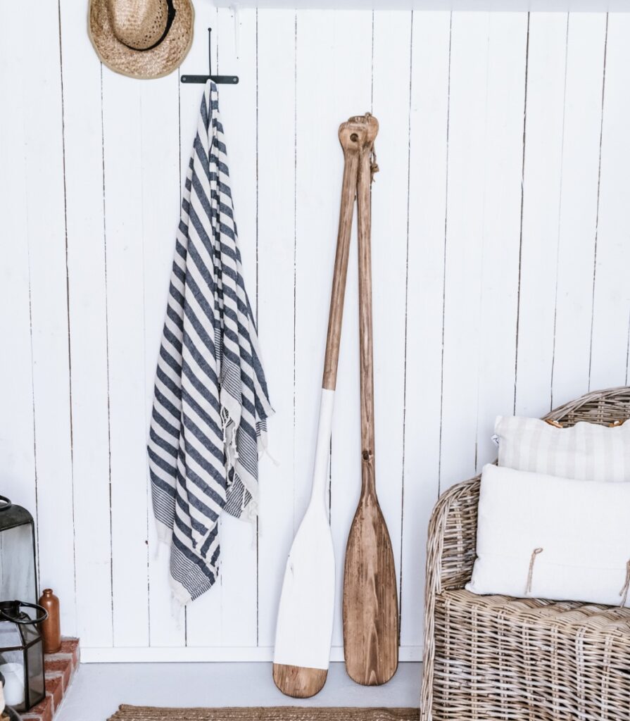 Mela valkoinen 150cm RUSTIC