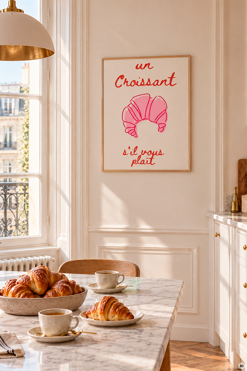 Taulu croissant 40x50cm - Kuva 1