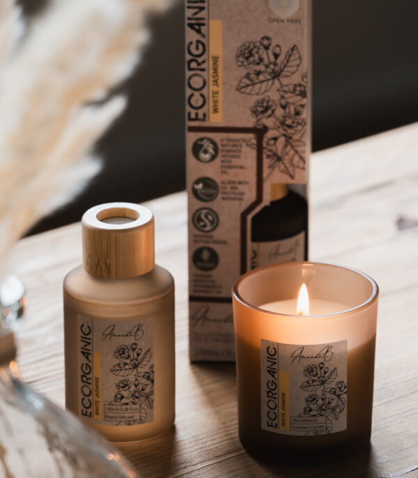 Huonetuoksu 100ml white jasmin - Kuva 3