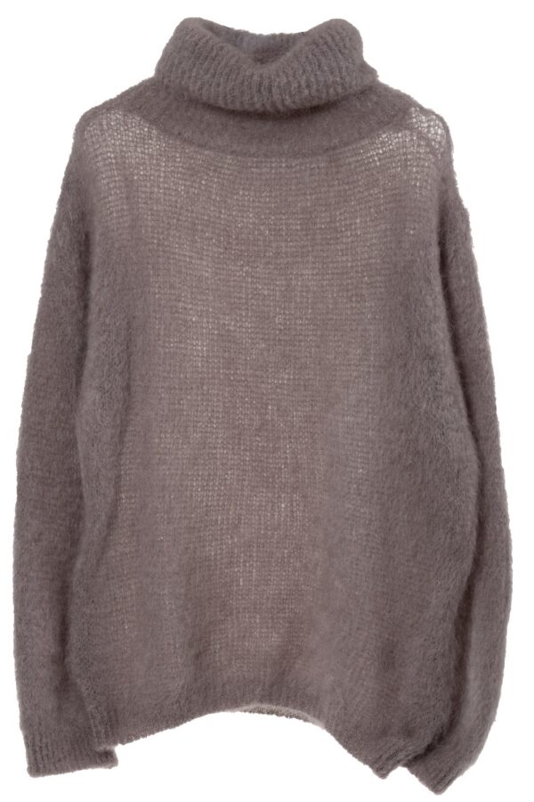 Mohair-pooloneule beige - Kuva 2