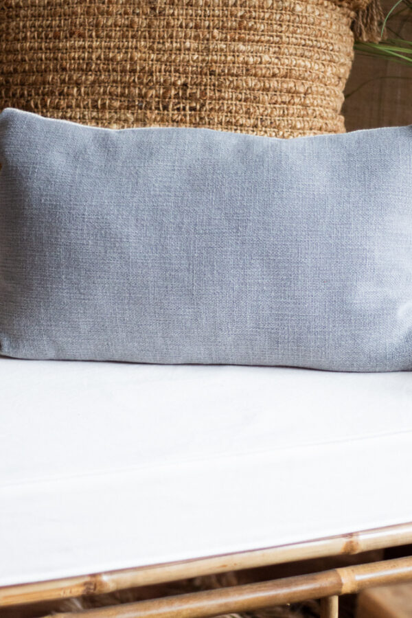 Tyyny 30x50cm harmaa LINEN - Kuva 3