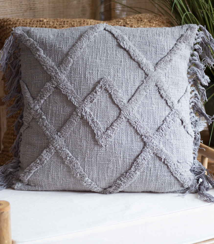 Tyyny 50cm harmaa BOHO