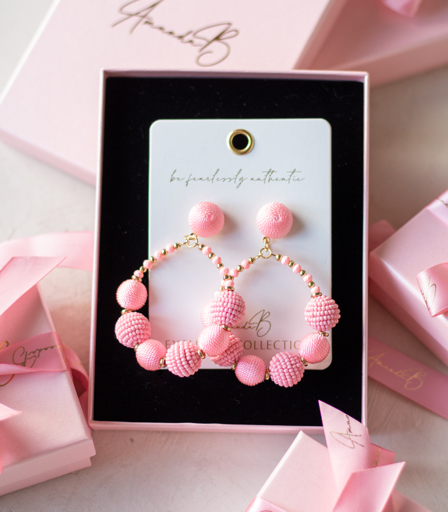 Korvakorut ROSE BOBBLE