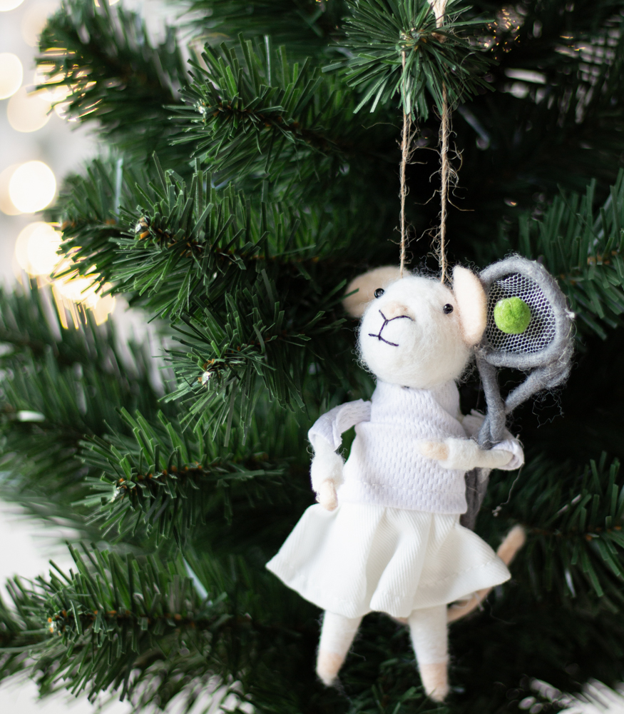 Hiiri tennismaila ripustettava 13cm