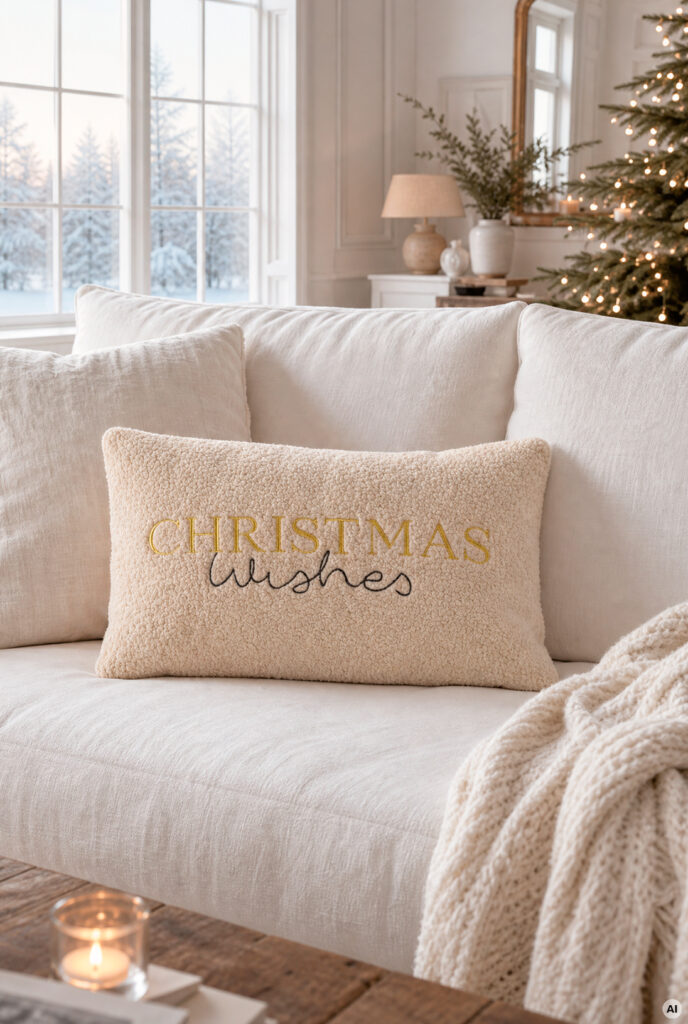 Tyyny Christmas wishes 50x30cm