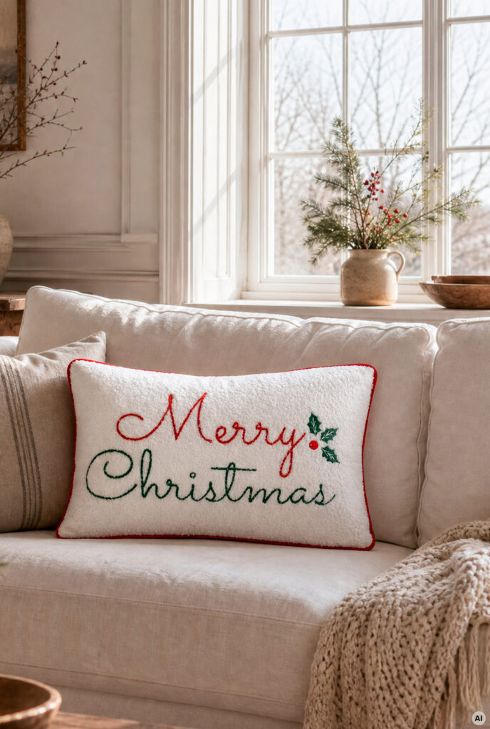 Tyyny Merry Christmas 50x30cm