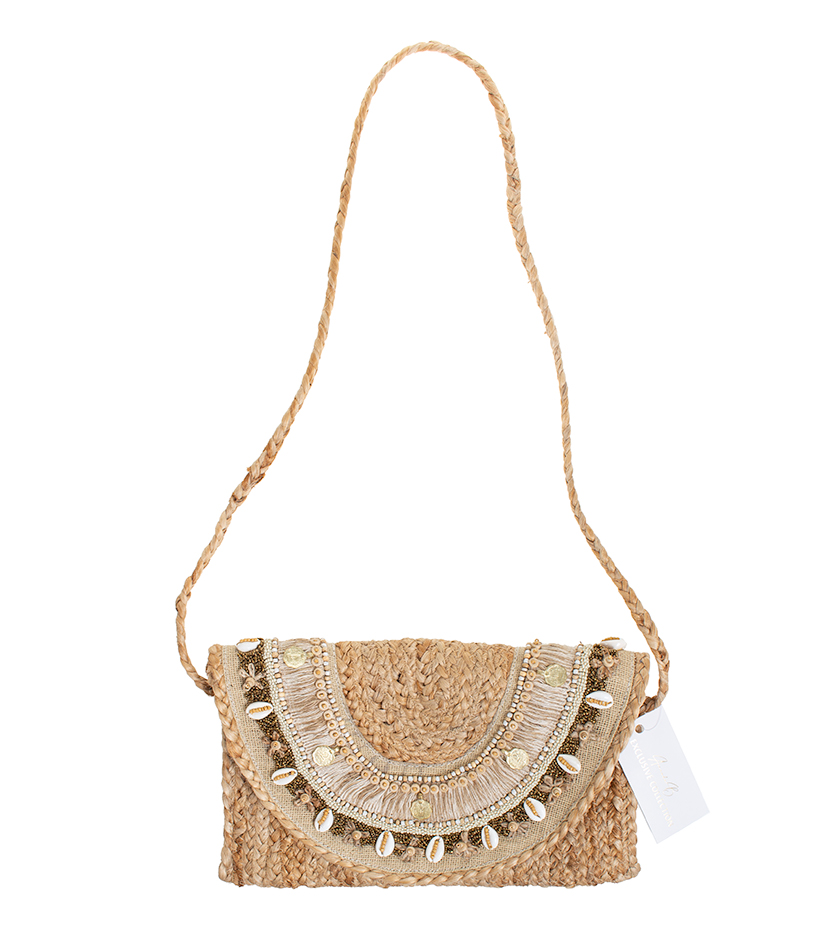 Laukku simpukka JUTE