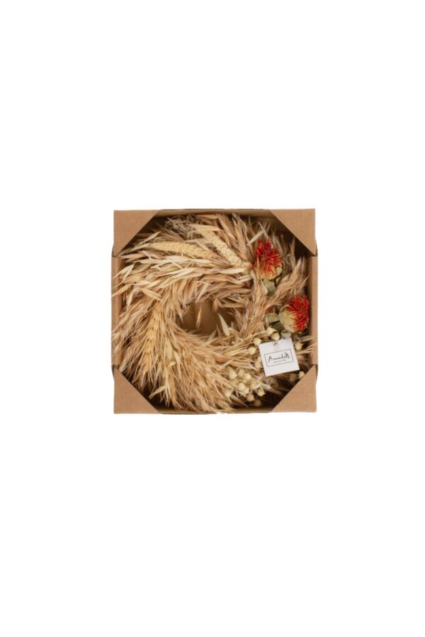 Kuivakukkakranssi Ø18cm LEAFY - Kuva 3