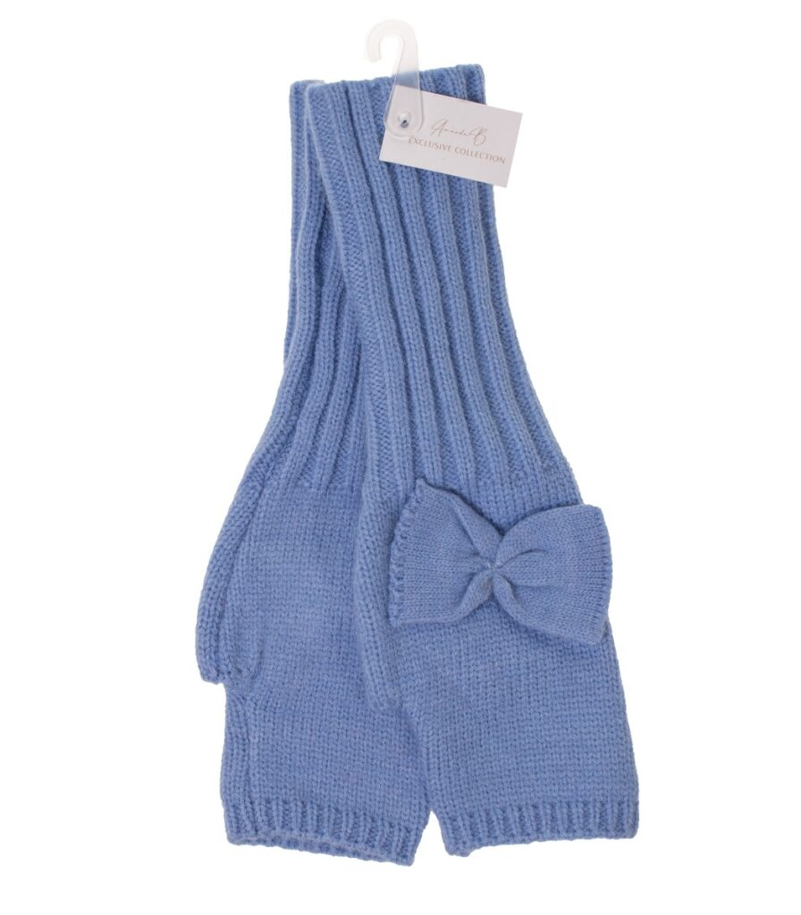 Kynsikkäät sininen KNIT