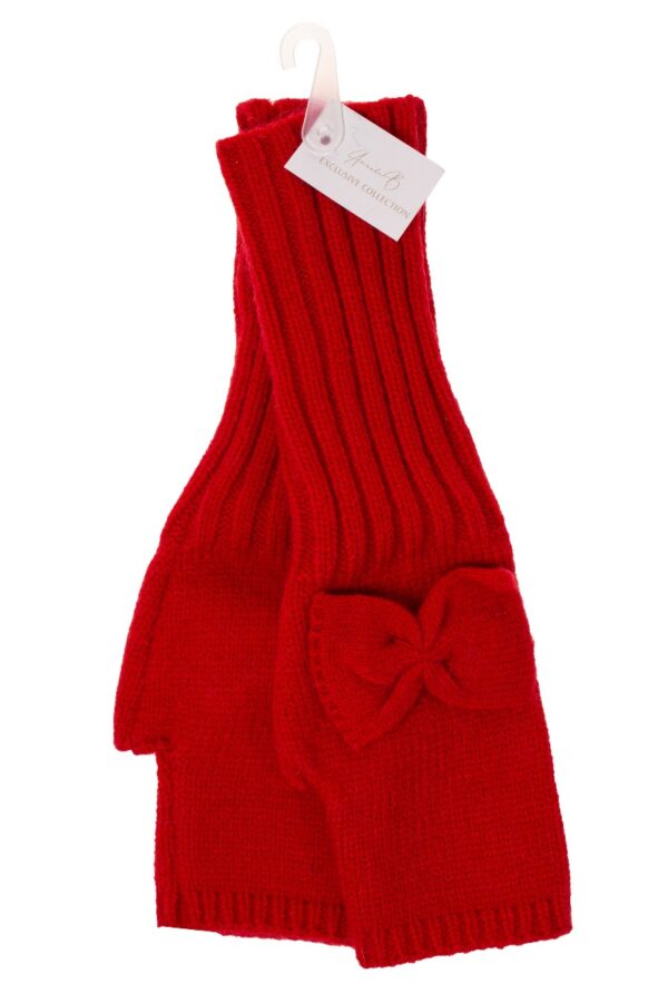 Kynsikkäät punainen KNIT - Kuva 2