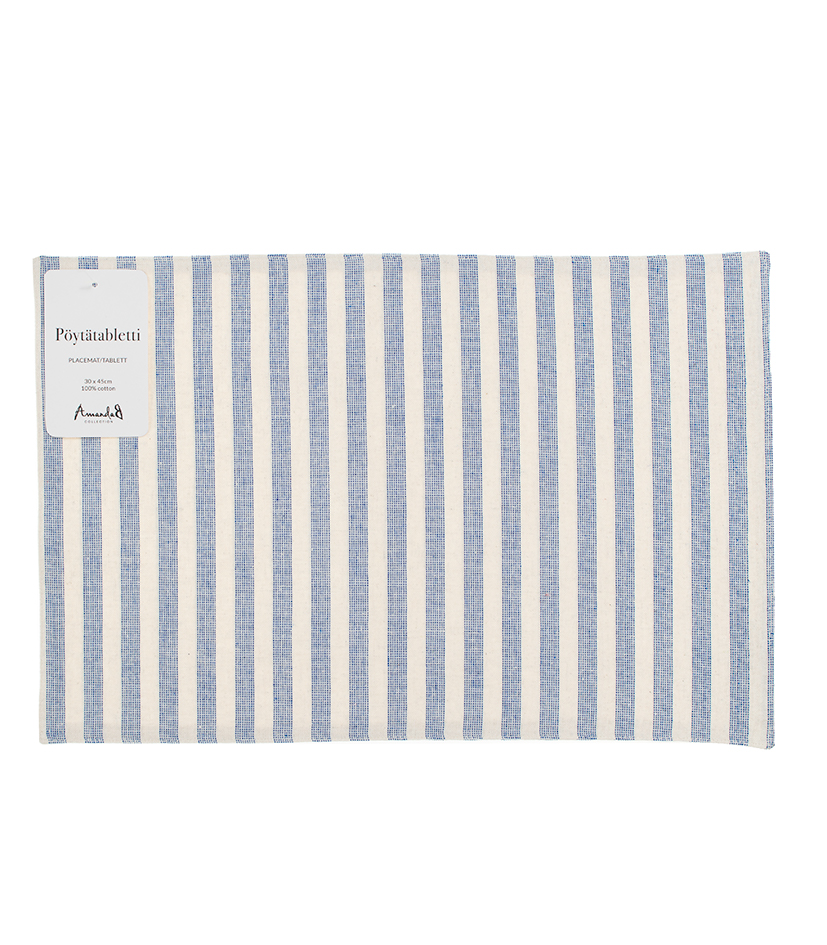 Pöytätabletti 30x45cm sin. STRIPE