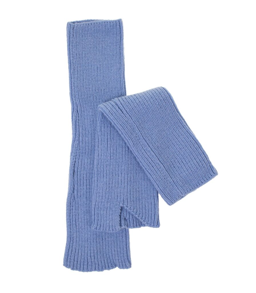 Säärystimet sininen KNIT