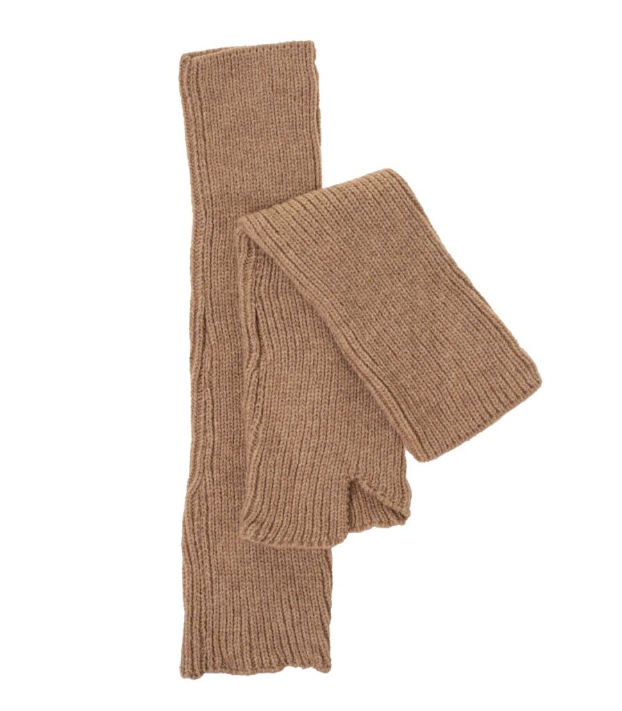 Säärystimet ruskea KNIT