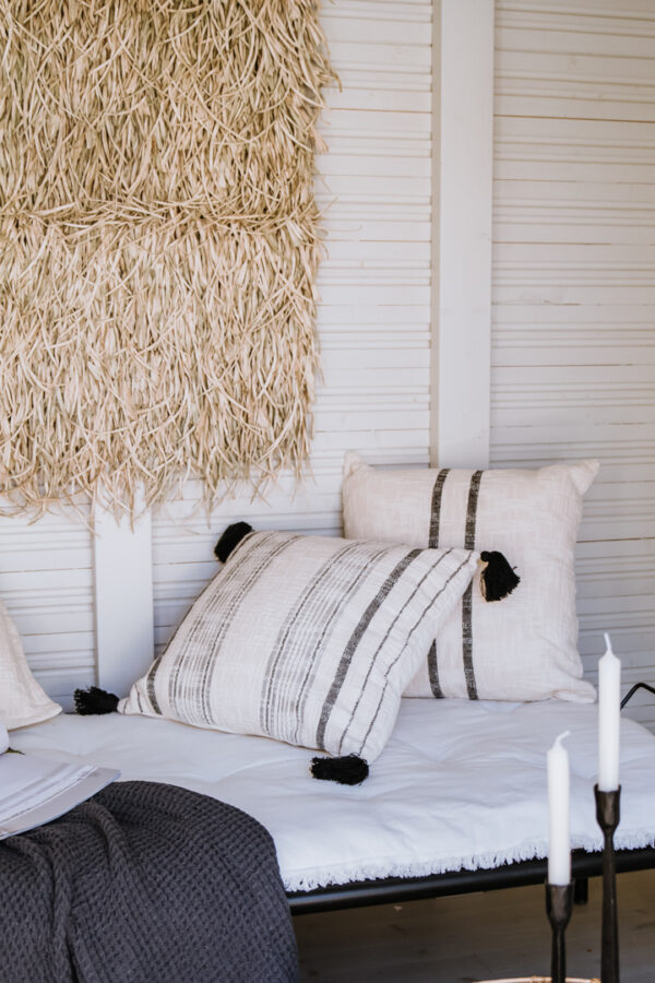 Tyynynpäällinen 50cm tassel RUSTIC - Kuva 3