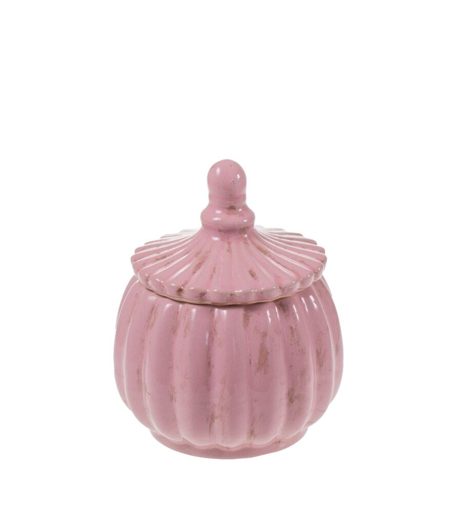 Keraaminen purkki 18cm pinkki