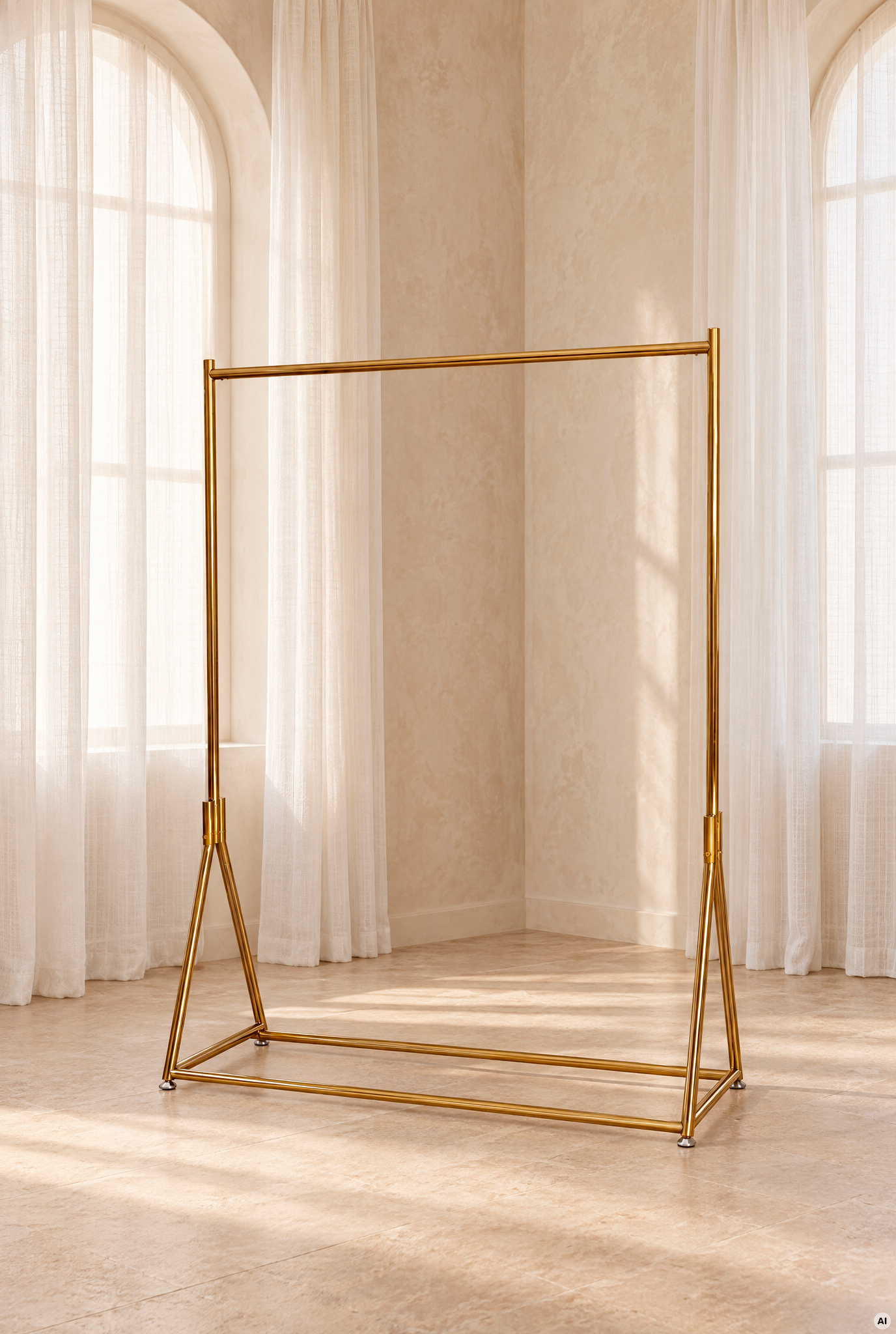 Vaateteline kulta 120x40x160 - Kuva 1