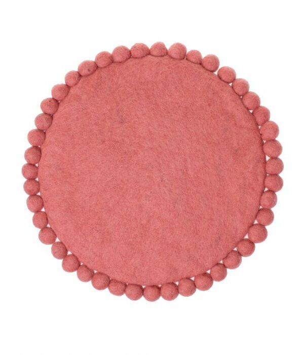 Pannunalunen Ø23cm pinkki - Kuva 1