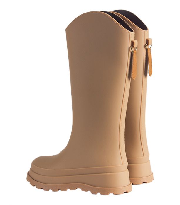 Kumisaappaat beige koko EMELIA