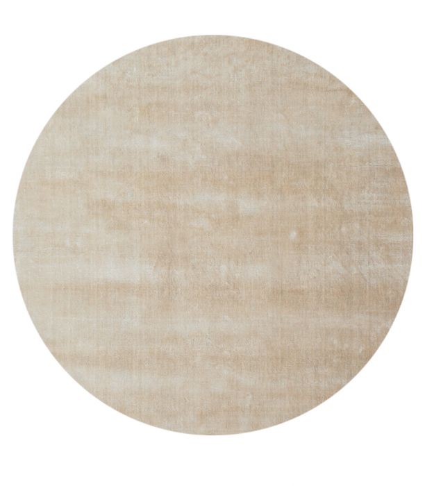 Viskoosimatto Ø180cm beige FLAVIA