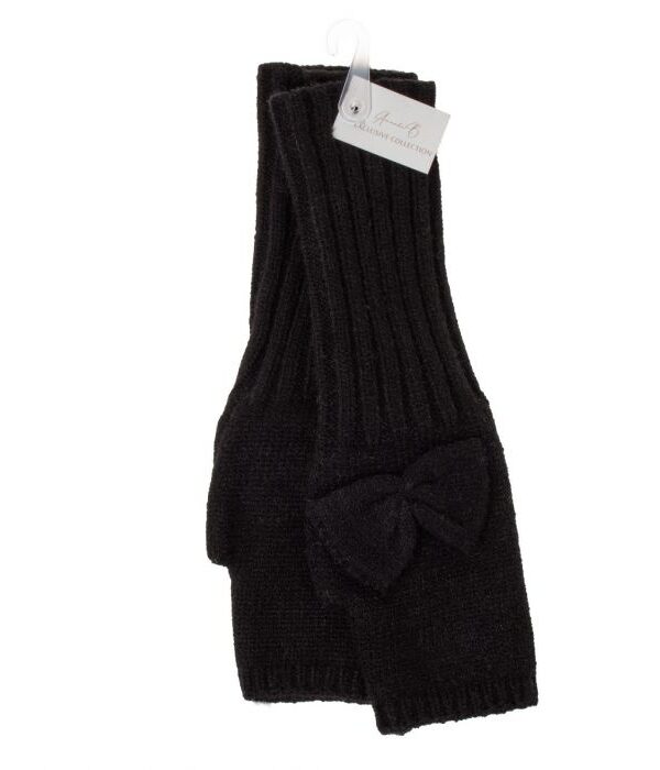 Kynsikkäät musta KNIT - Kuva 1