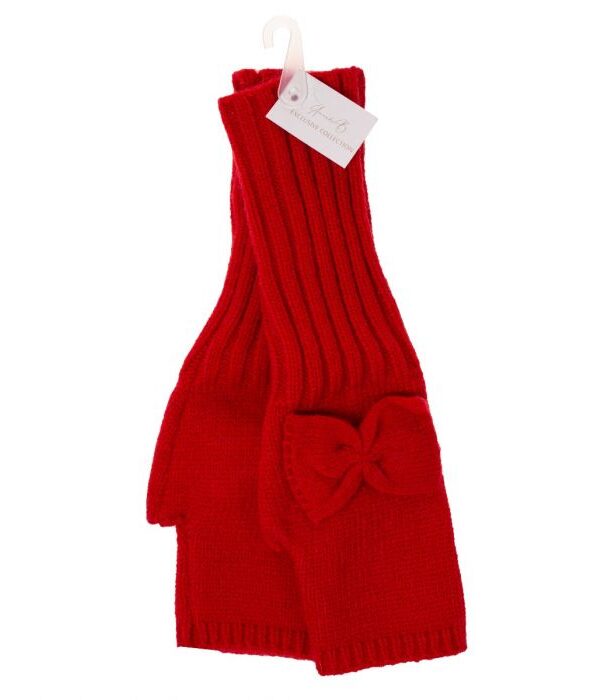 Kynsikkäät punainen KNIT - Kuva 1