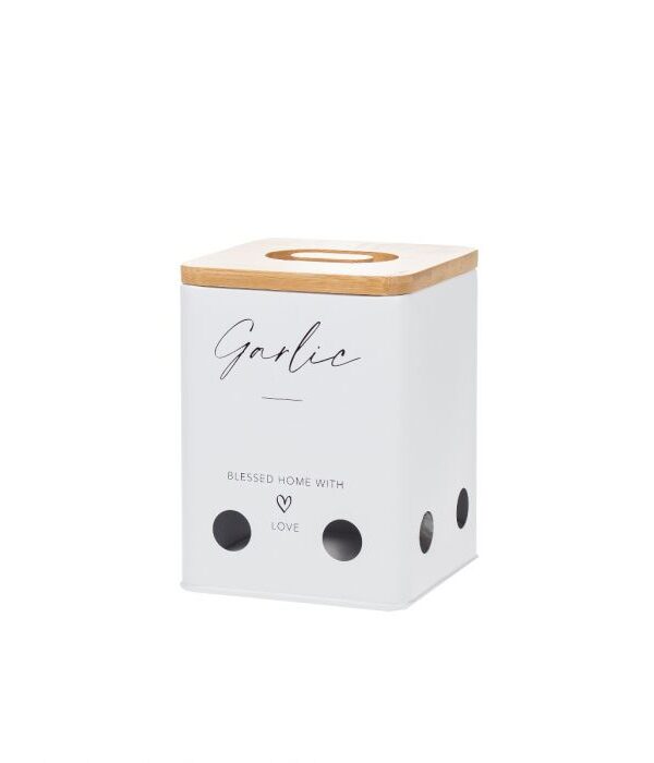 Peltipurkki garlic valkoinen - Kuva 1
