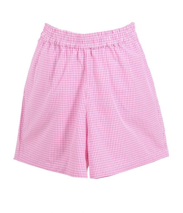 Shortsit pinkki ruutu MADILYN - Kuva 1