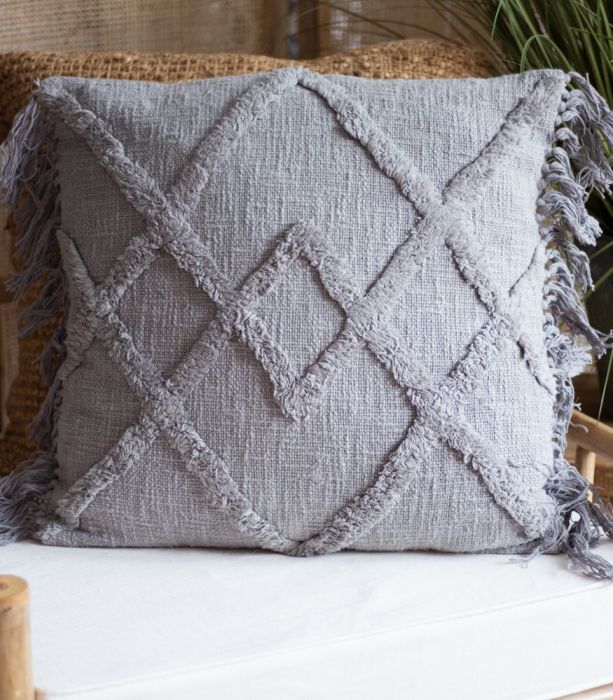 Tyyny 50cm harmaa BOHO