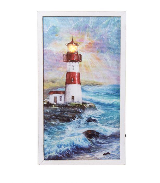 Canvastaulu 34x60cm led